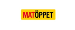 Matöppet logo