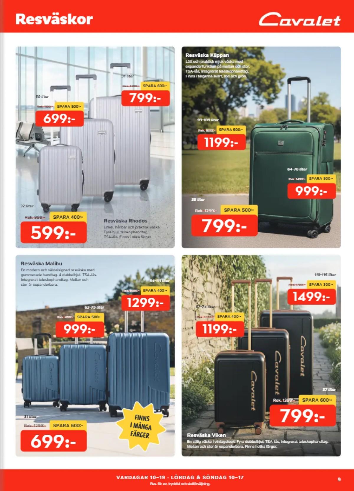 Bo Ohlsson veckas reklamblad sida 9