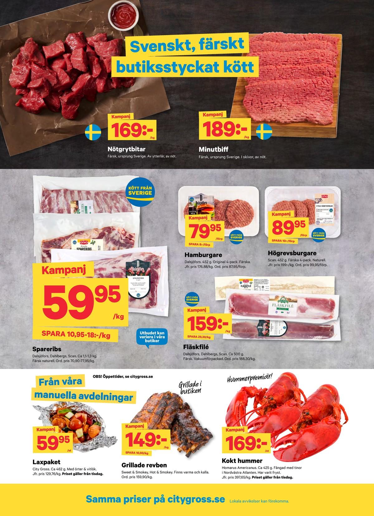 City Gross reklamblad sida 2