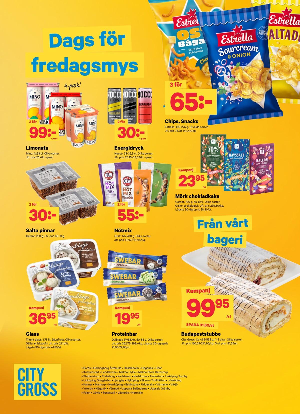 City Gross reklamblad veckas sida 12