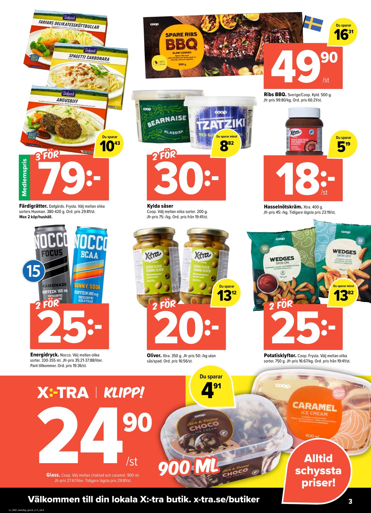 Coop Extra reklamblad sida 3