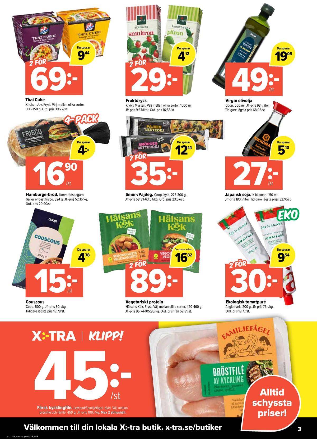 Coop Extra reklamblad sida 3