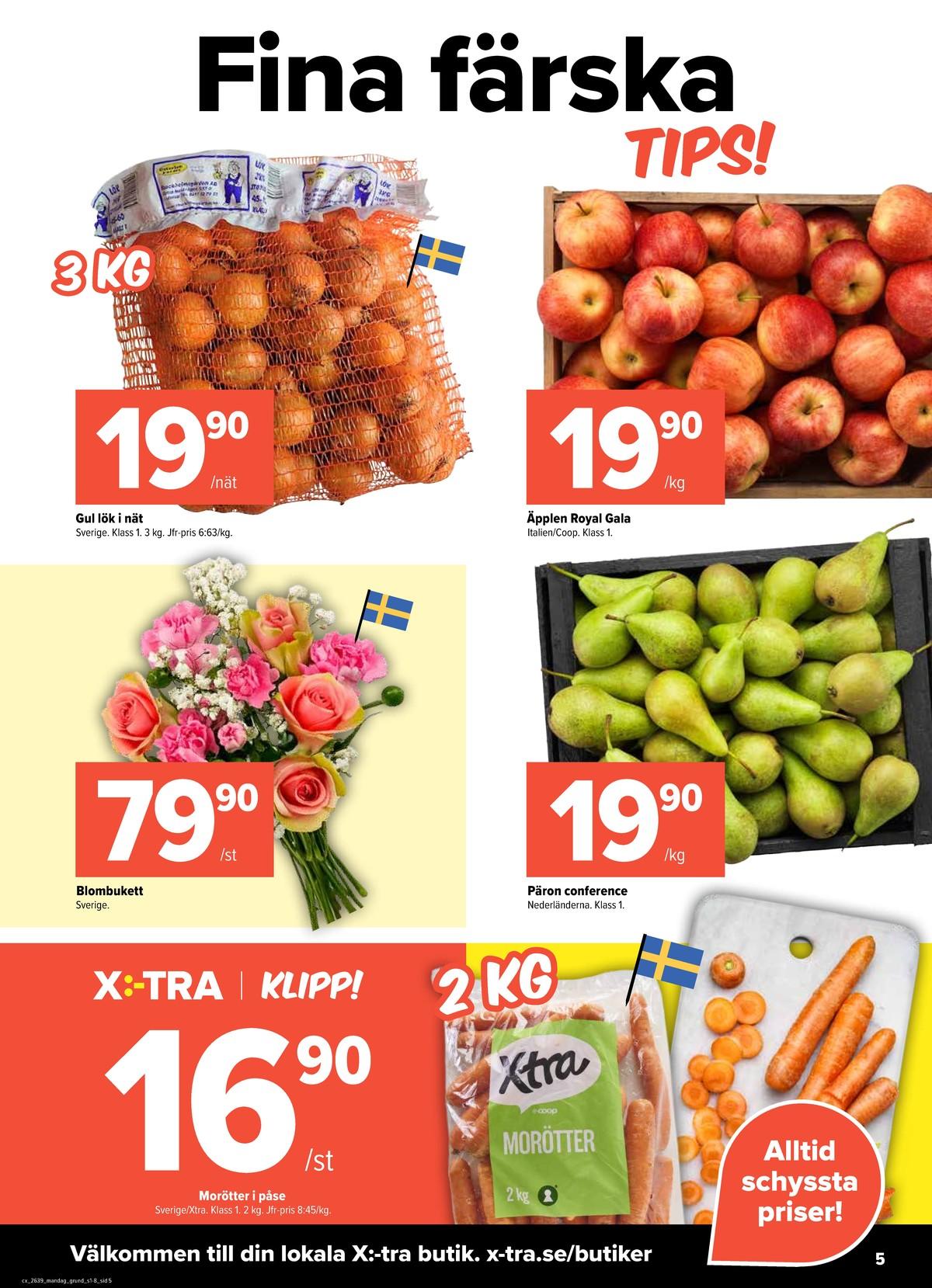 Butik Coop Extra erbjudande gäller till 27.9.2026 sida 5 Coop Extra reklamblad sida 5