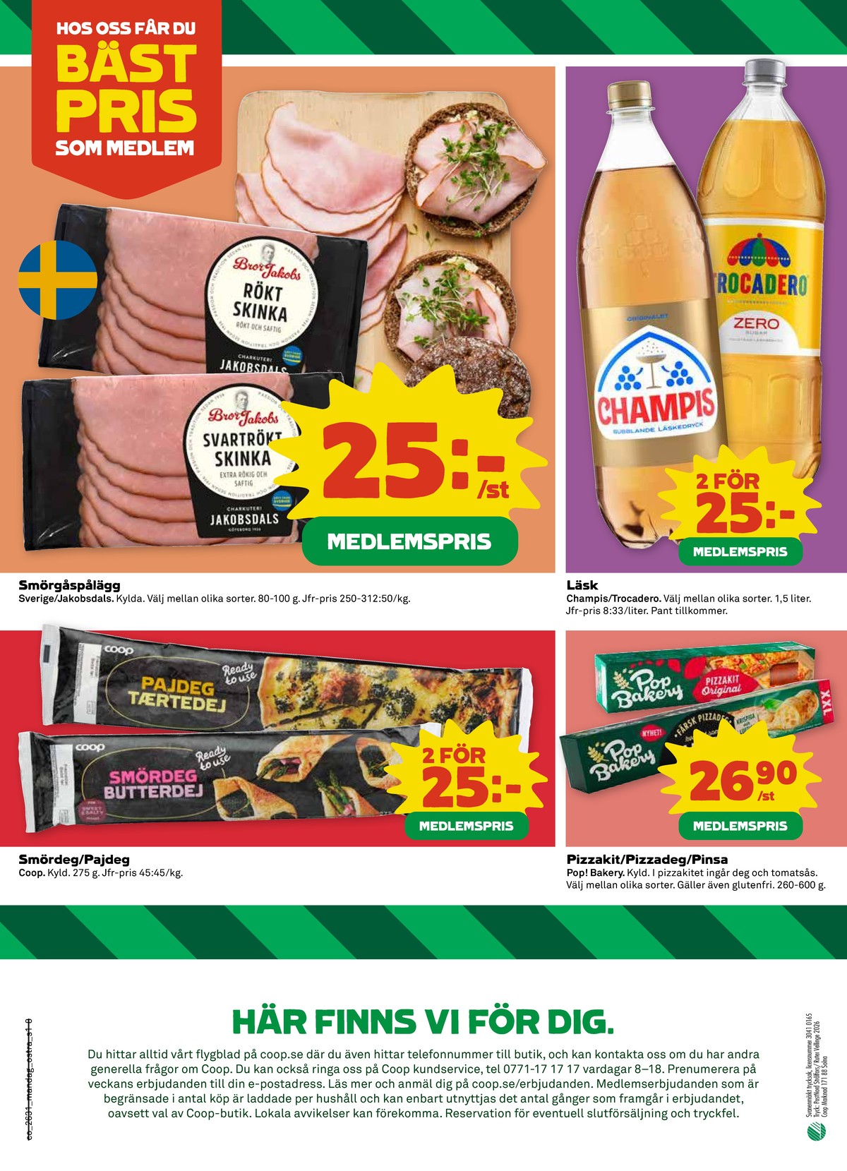 Butik Coop reklamblad gäller till 2.8.2026 sida 8 Coop reklamblad sida 8