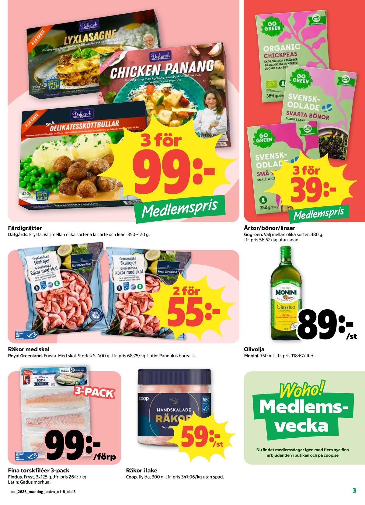Butik Coop reklamblad gäller till 6.9.2026 sida 3 Coop reklamblad sida 3