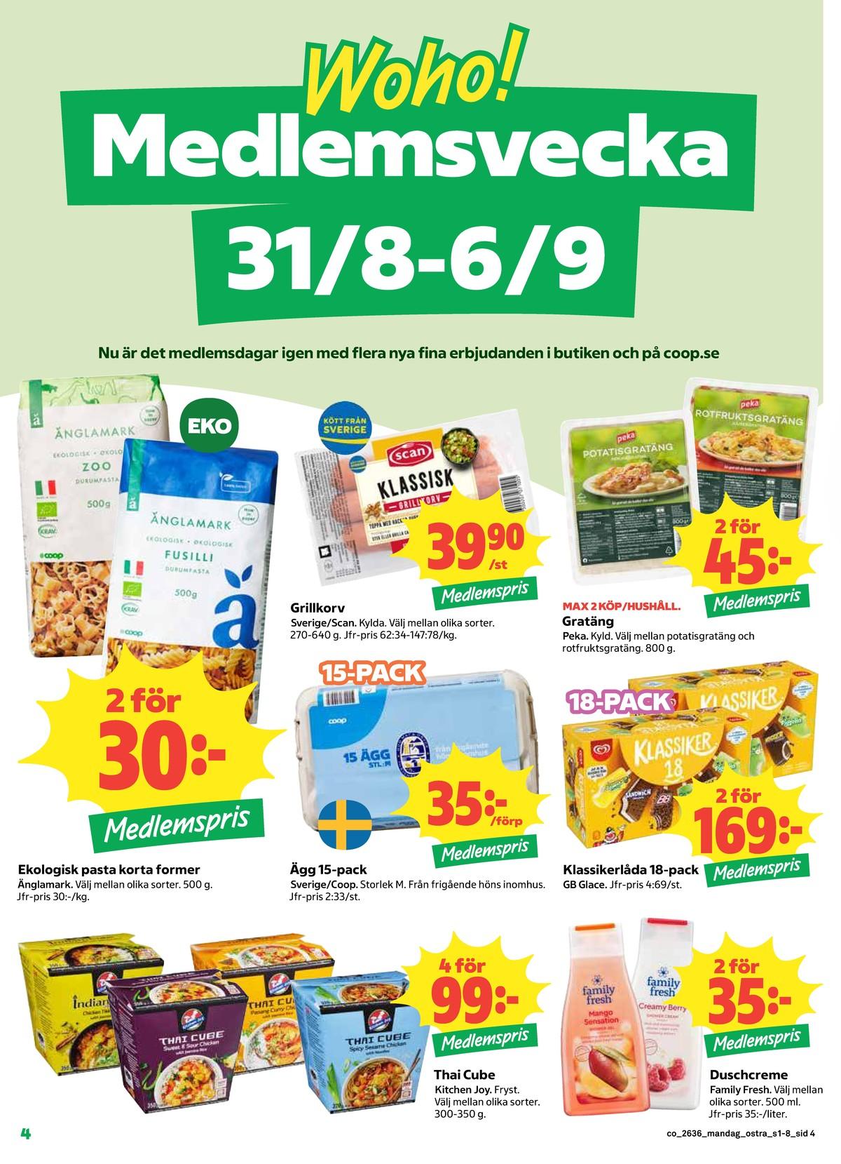 Coop reklamblad sida 4