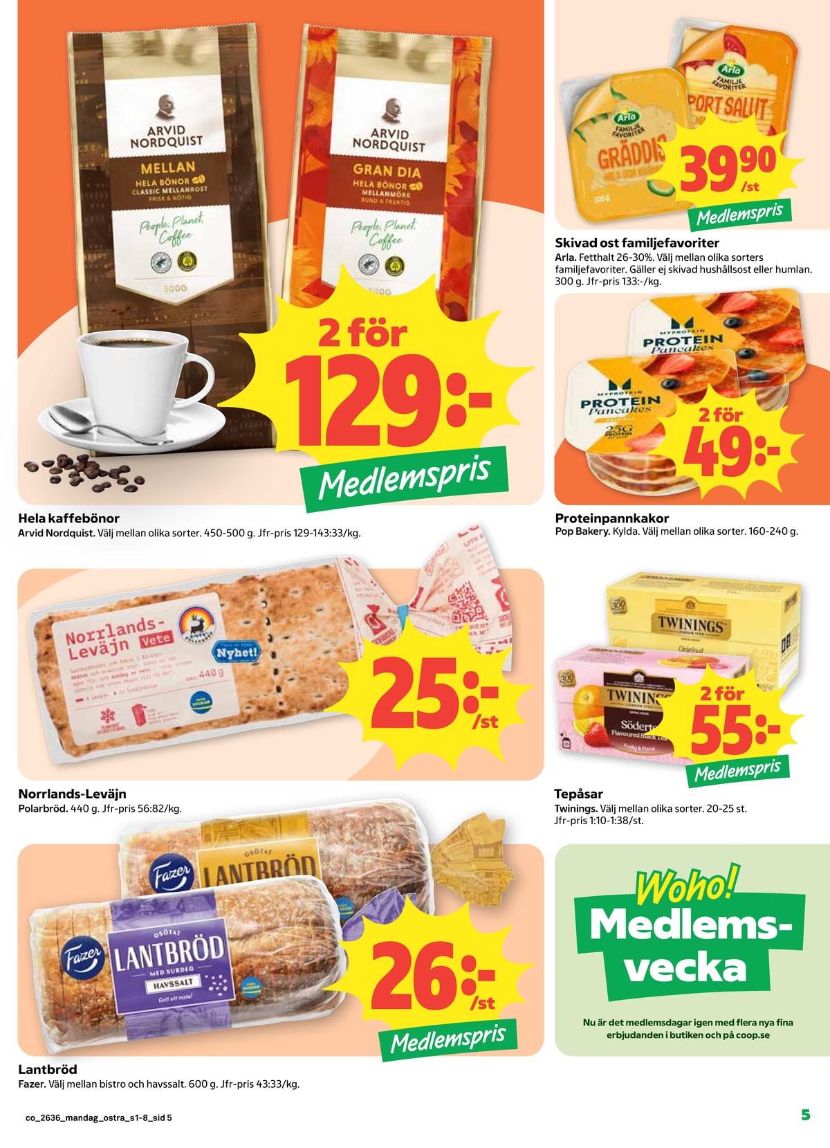 Coop reklamblad sida 5
