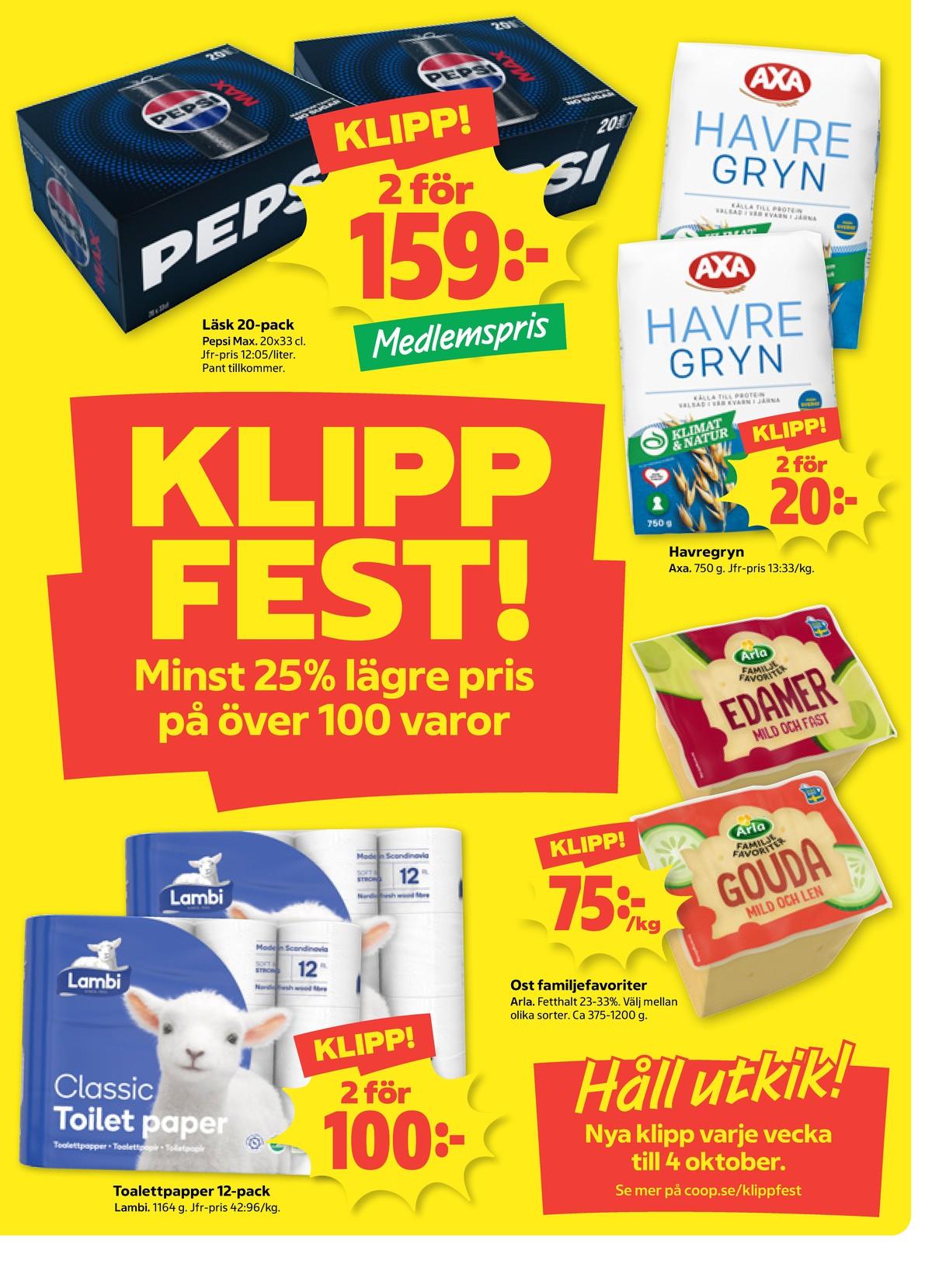 Coop reklamblad nästa vecka sida 2