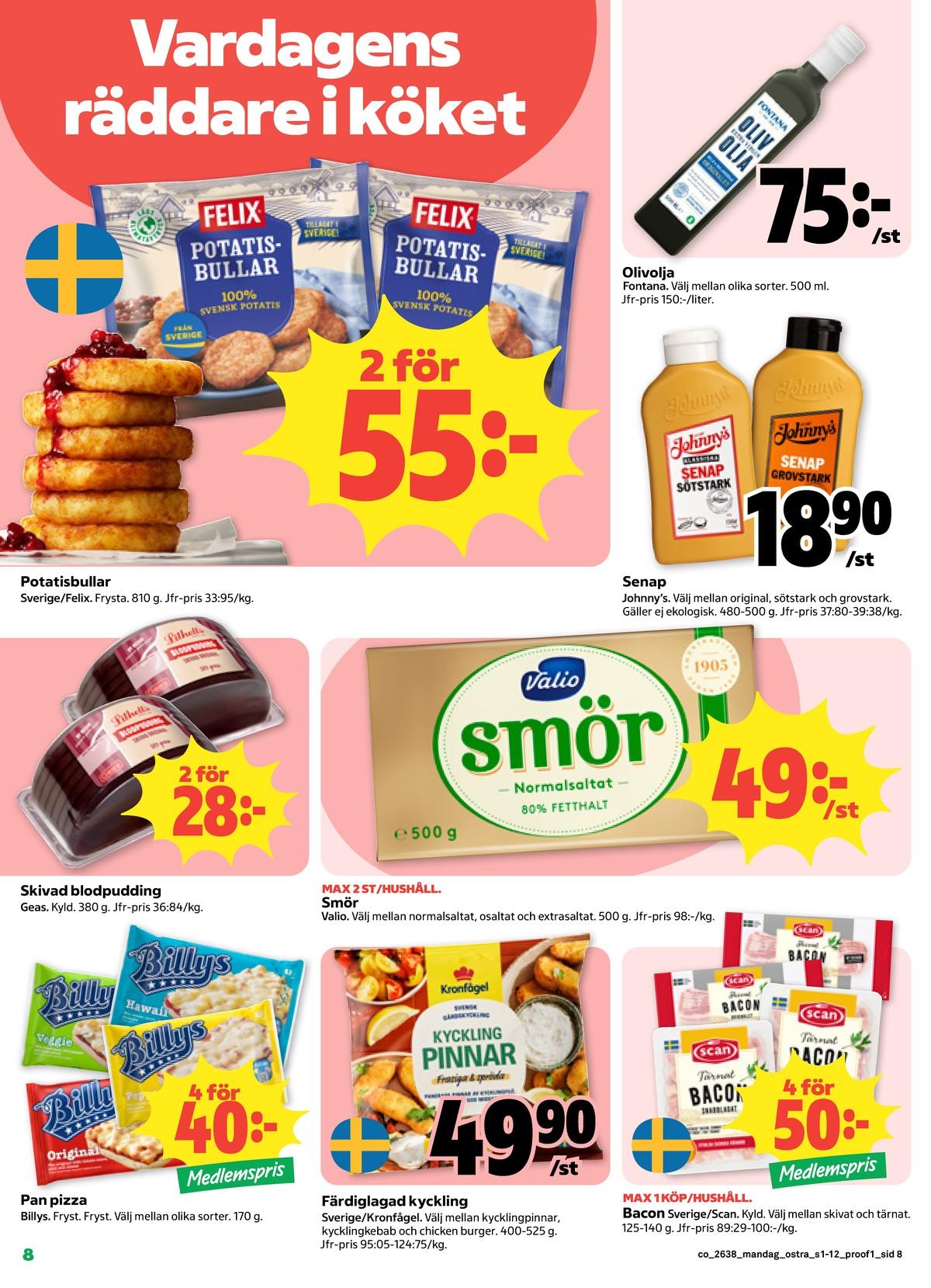 Coop reklamblad nästa vecka sida 8