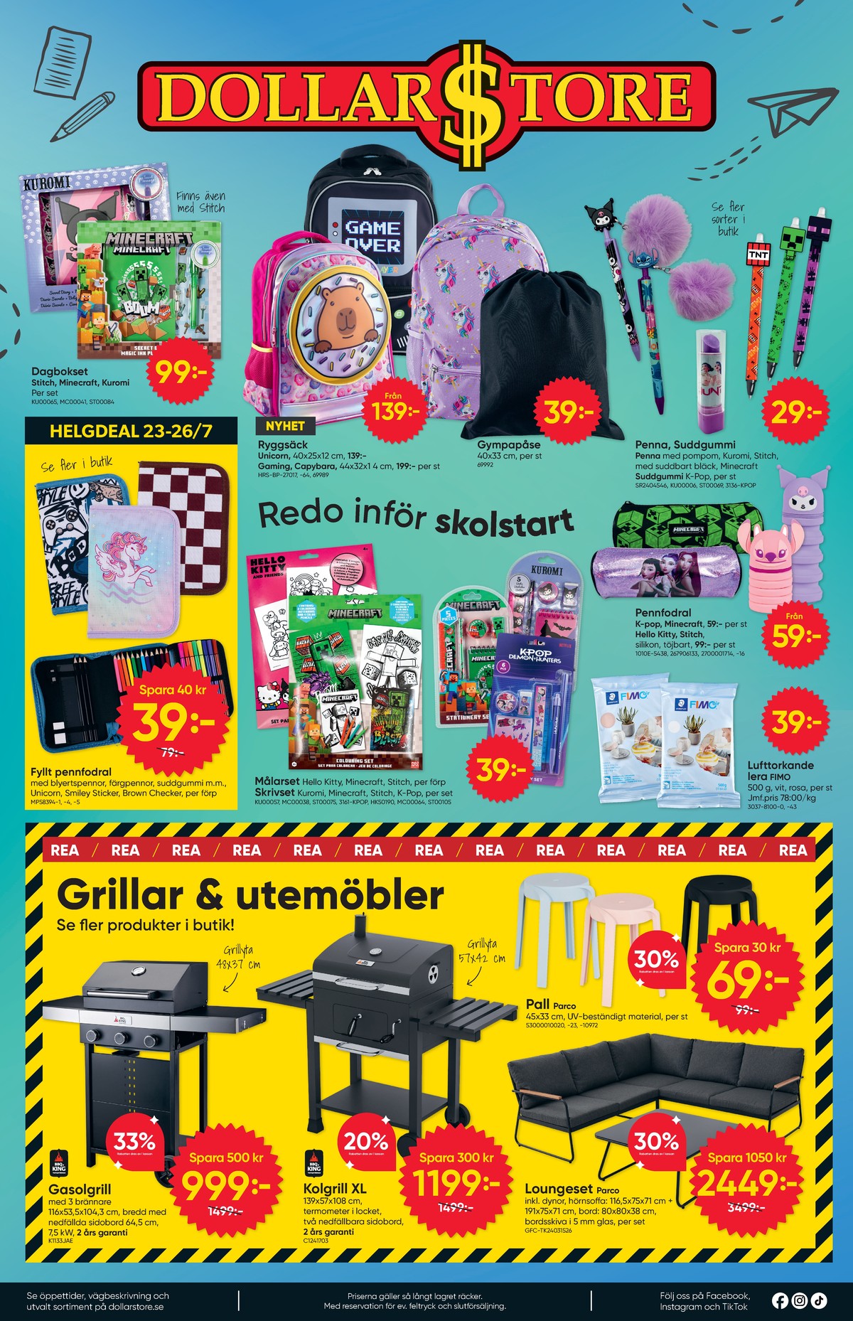 Butik Dollarstore erbjudande gäller till 2.8.2026 sida 4 Dollarstore reklamblad sida 4