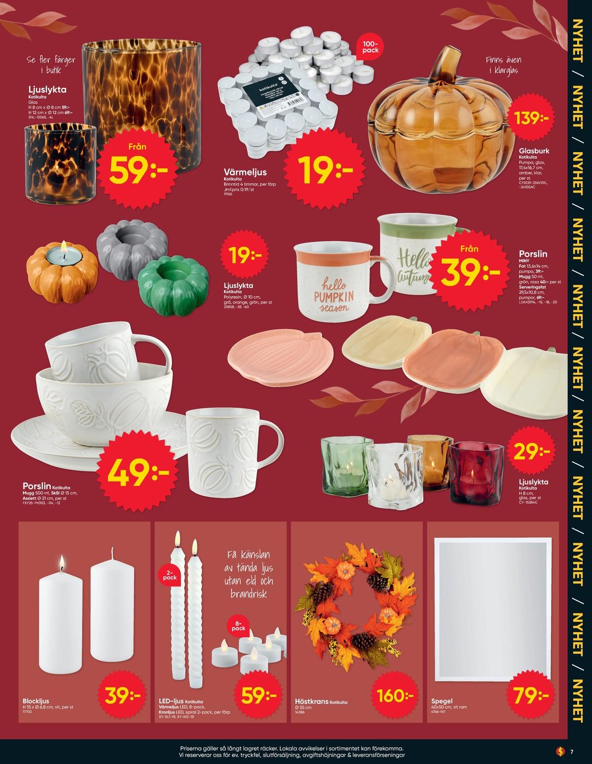 Dollarstore reklamblad sida 7