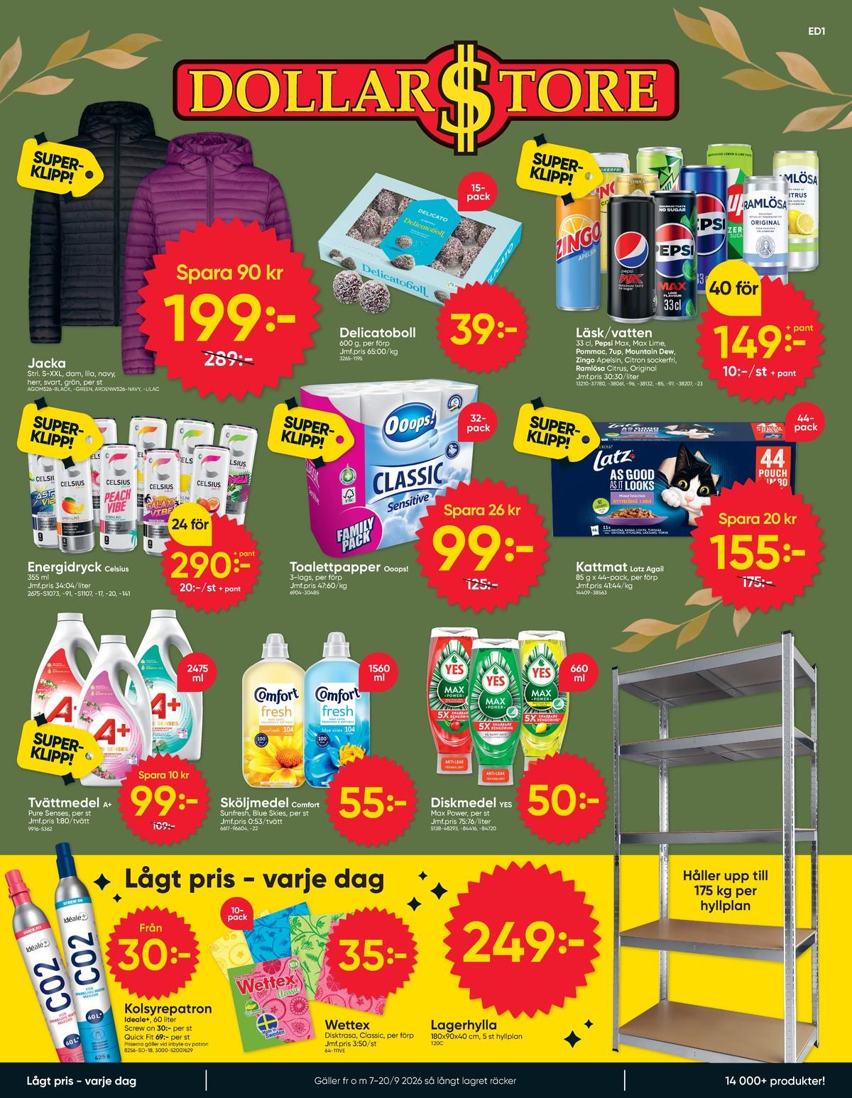 Dollarstore reklamblad