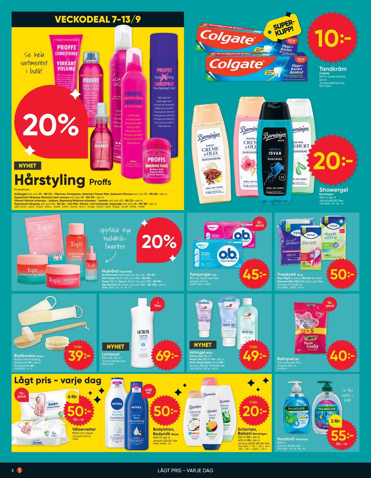 Dollarstore veckans reklamblad sida 2
