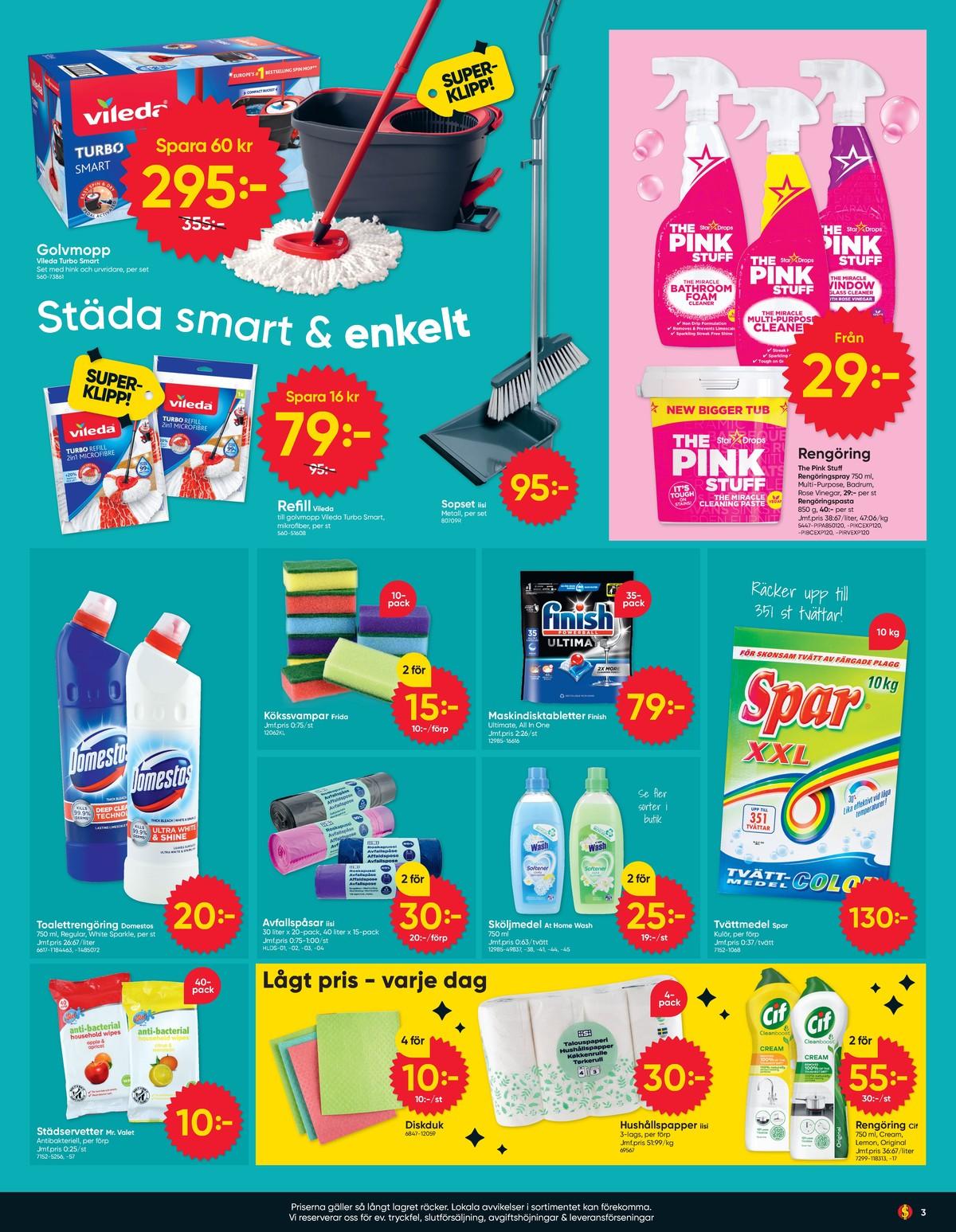 Dollarstore veckans reklamblad sida 3