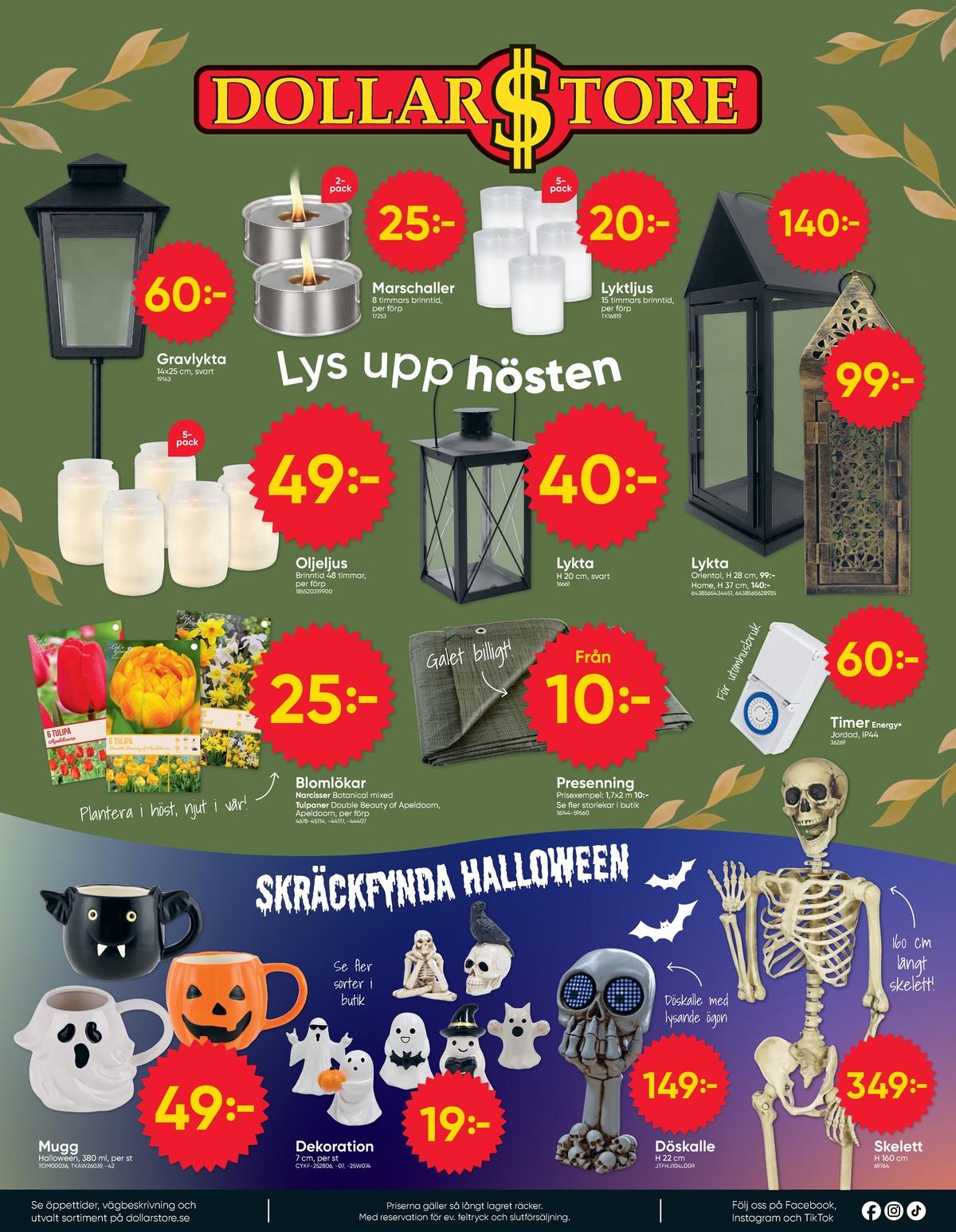 Butik Dollarstore erbjudande gäller till 20.9.2026 sida 8 Dollarstore veckans reklamblad sida 8