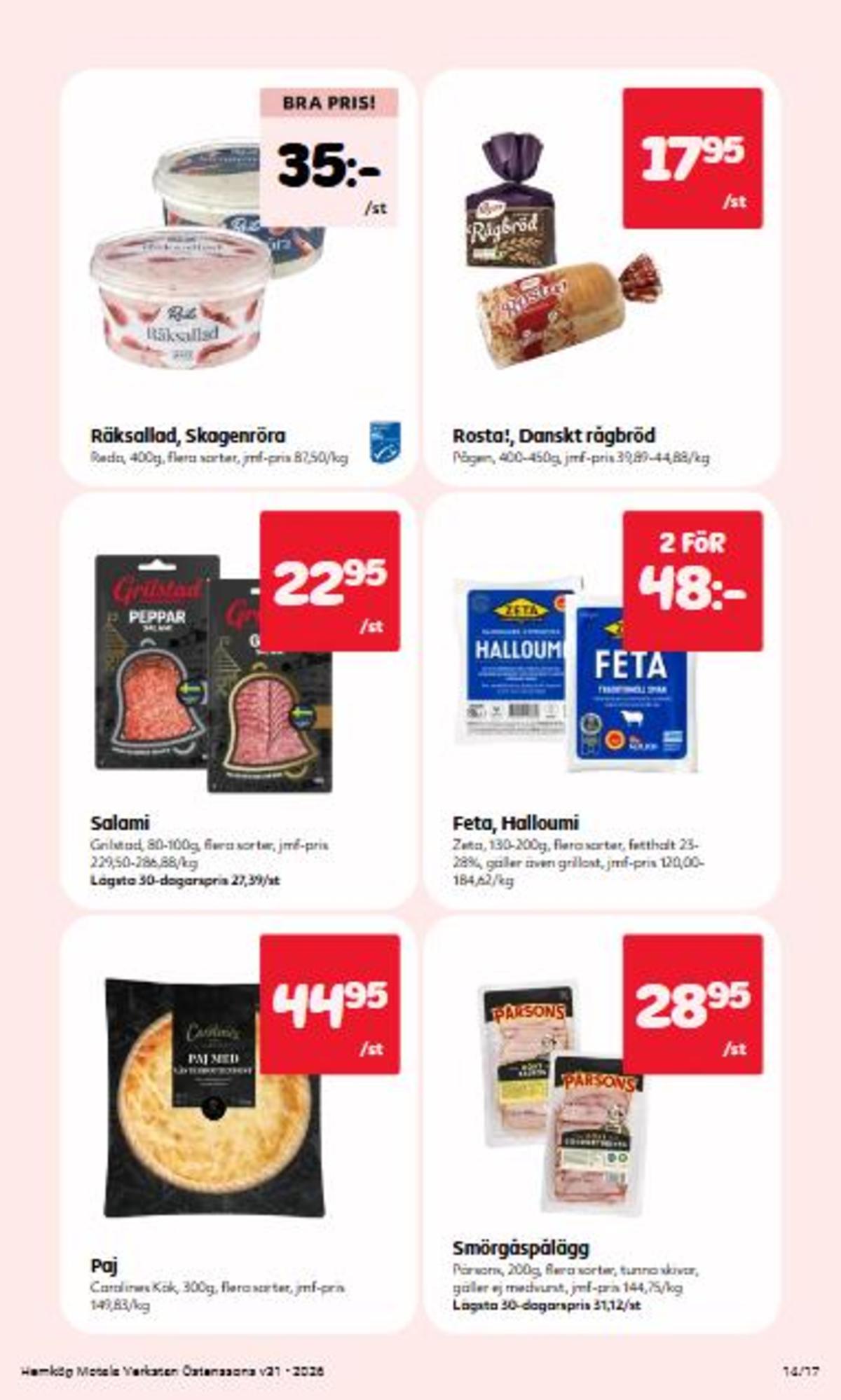Hemköp reklamblad sida 14