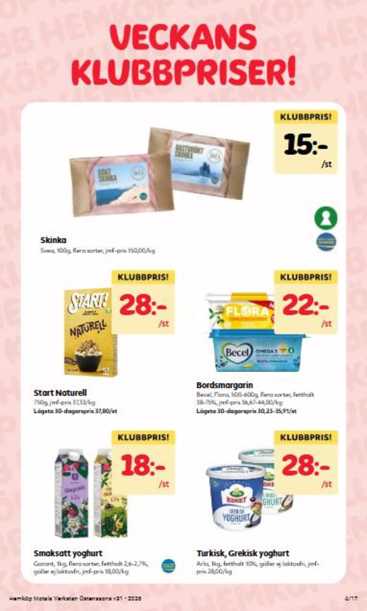 Hemköp reklamblad sida 4