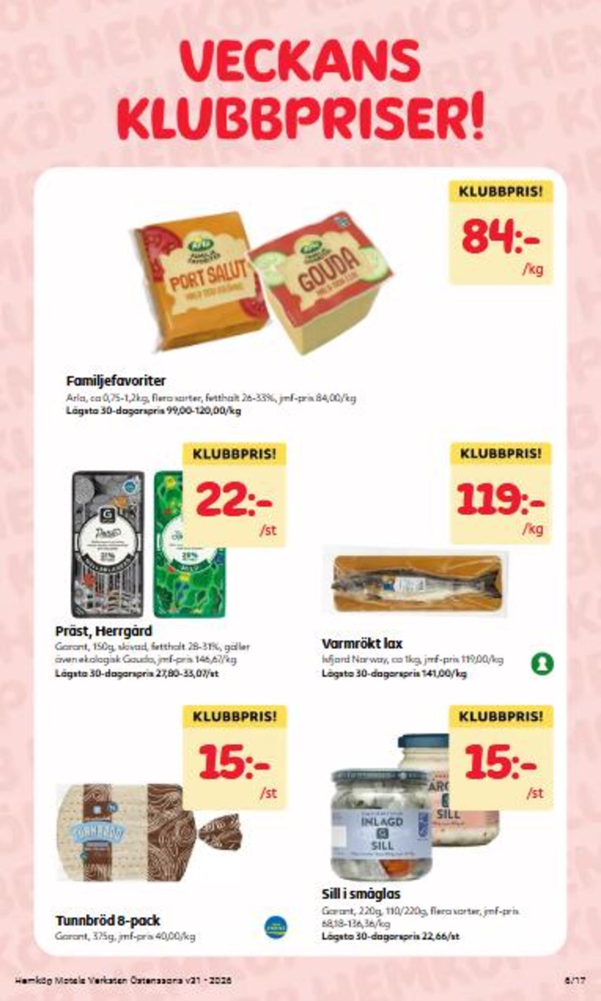 Hemköp reklamblad sida 6