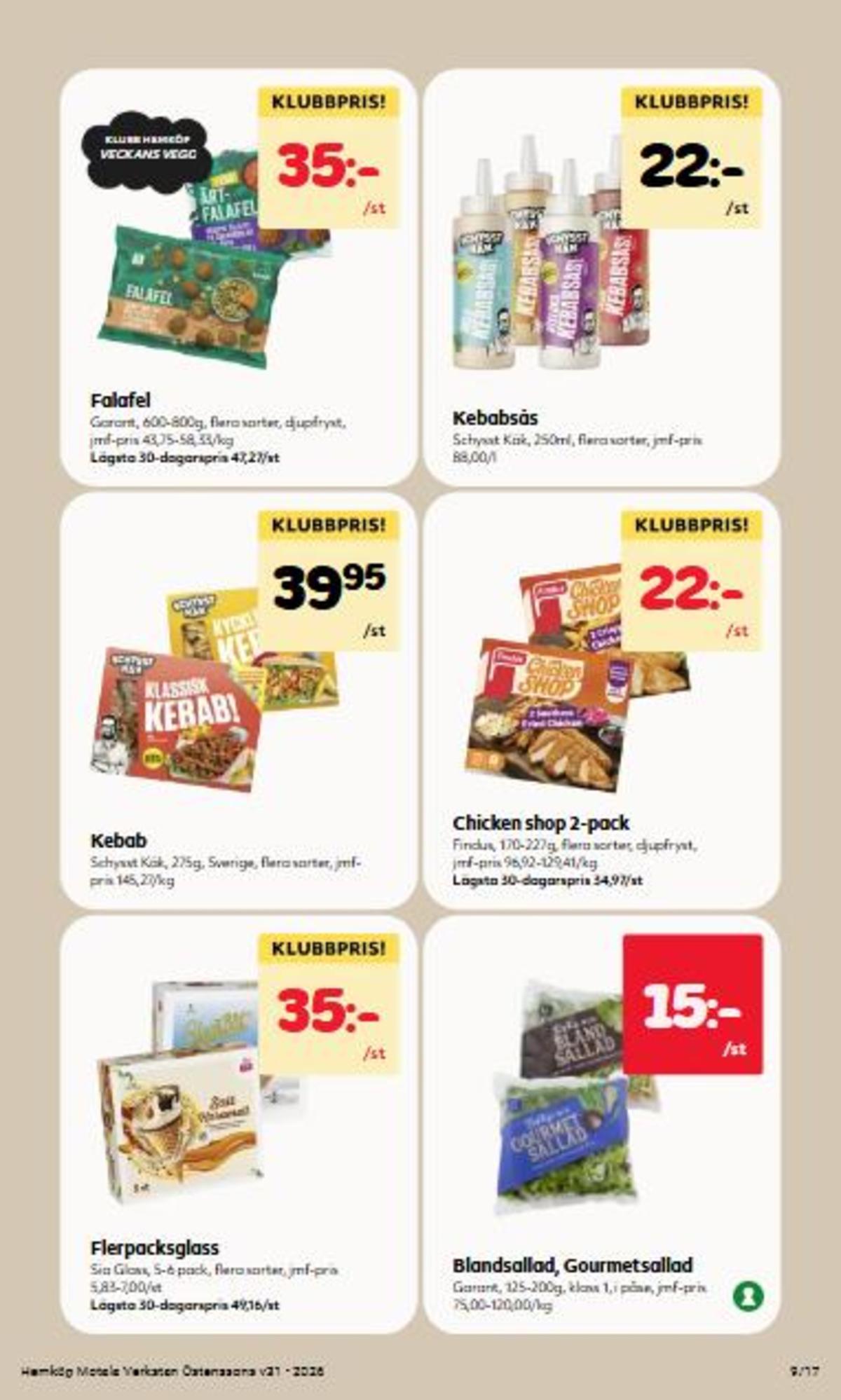 Hemköp reklamblad sida 9