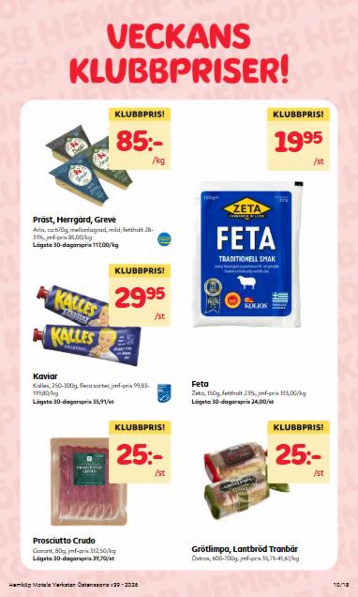 Hemköp reklamblad sida 10