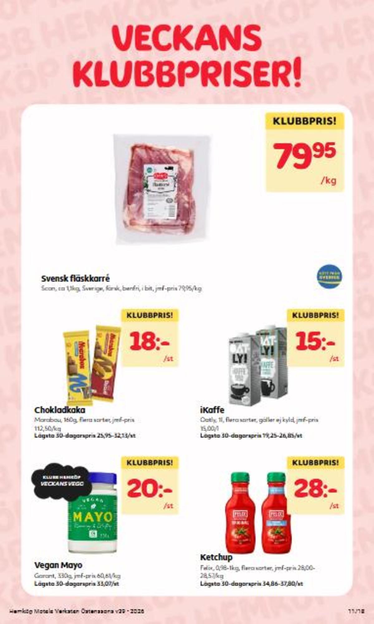 Hemköp reklamblad sida 11