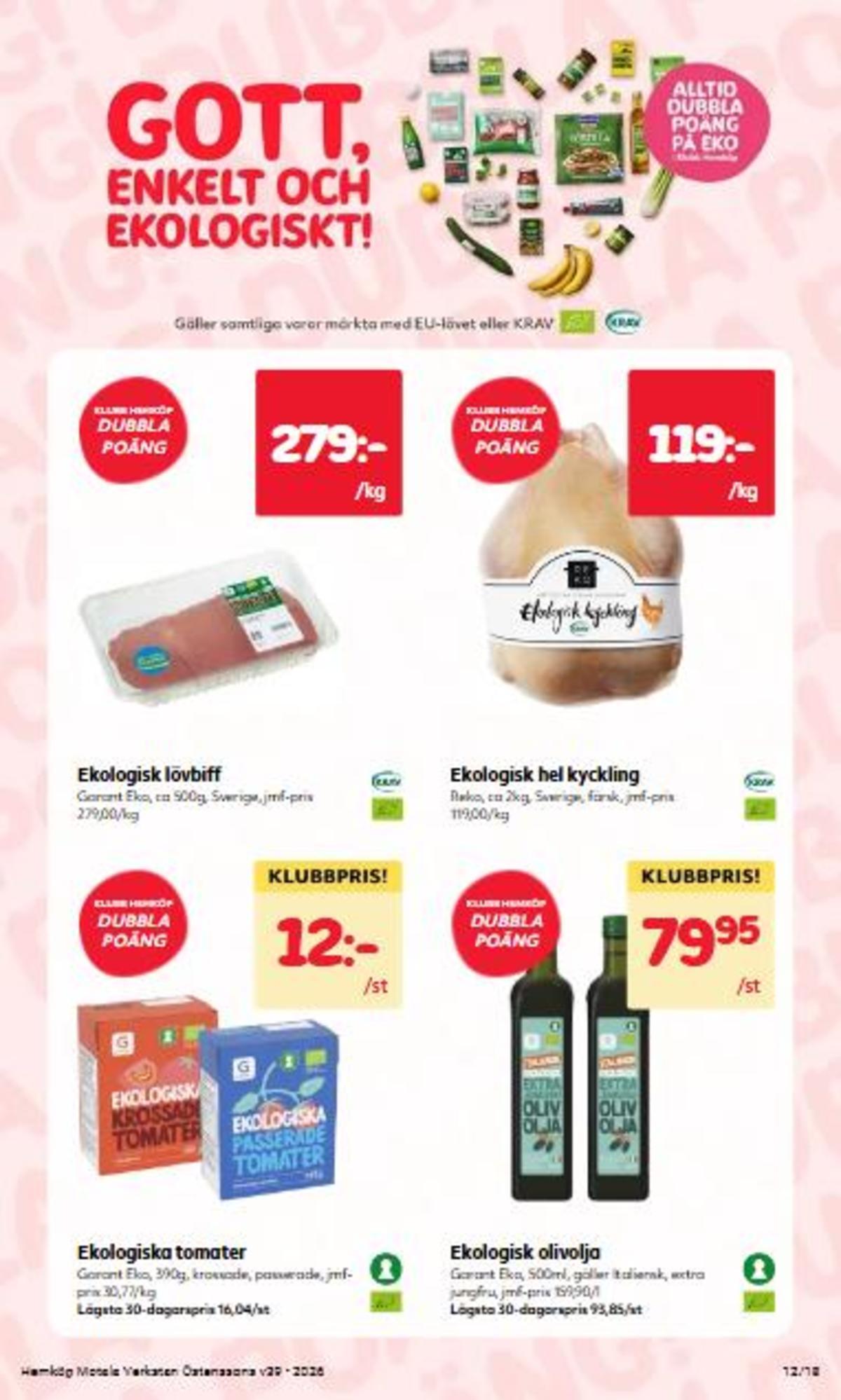Hemköp reklamblad sida 12