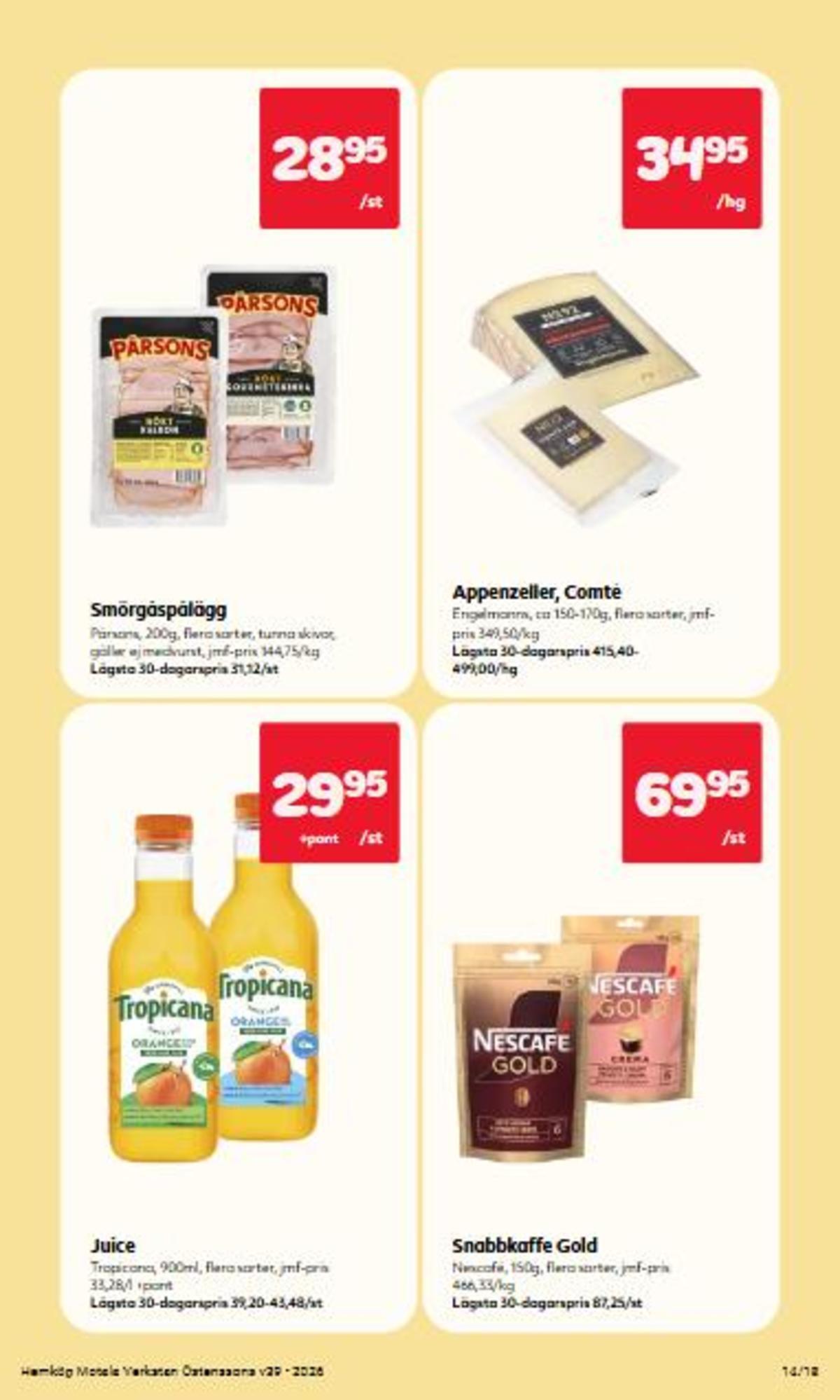 Hemköp reklamblad sida 14