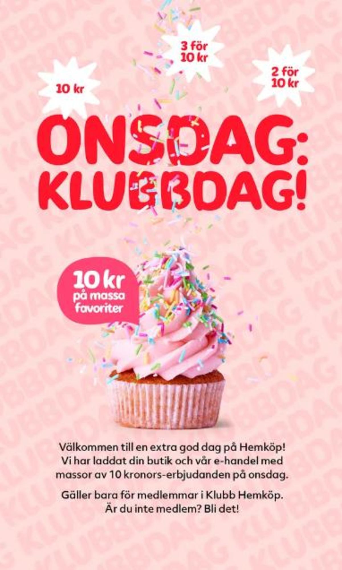 Butik Hemköp veckans erbjudanden gäller till 27.9.2026 sida 3 Hemköp reklamblad sida 3