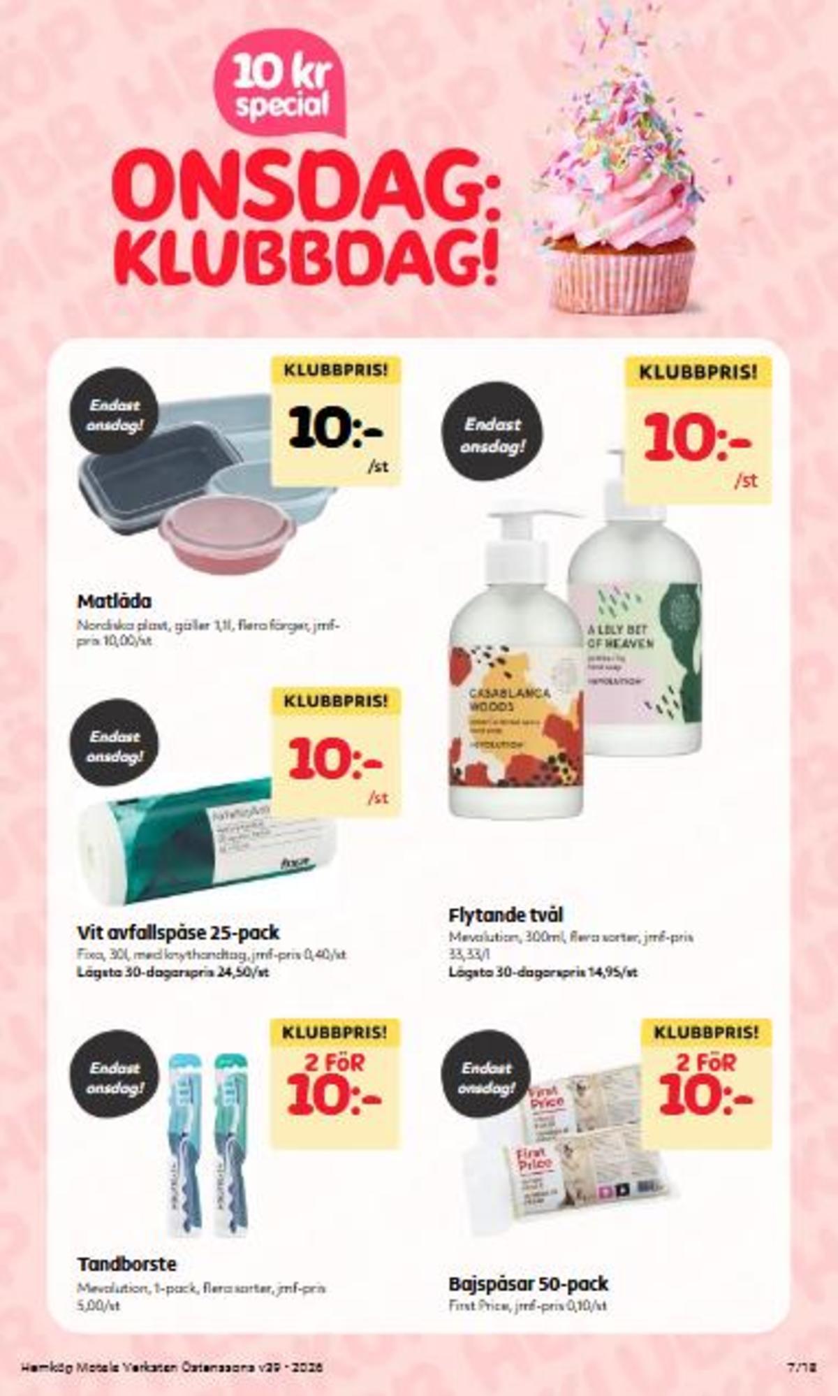 Hemköp reklamblad sida 7