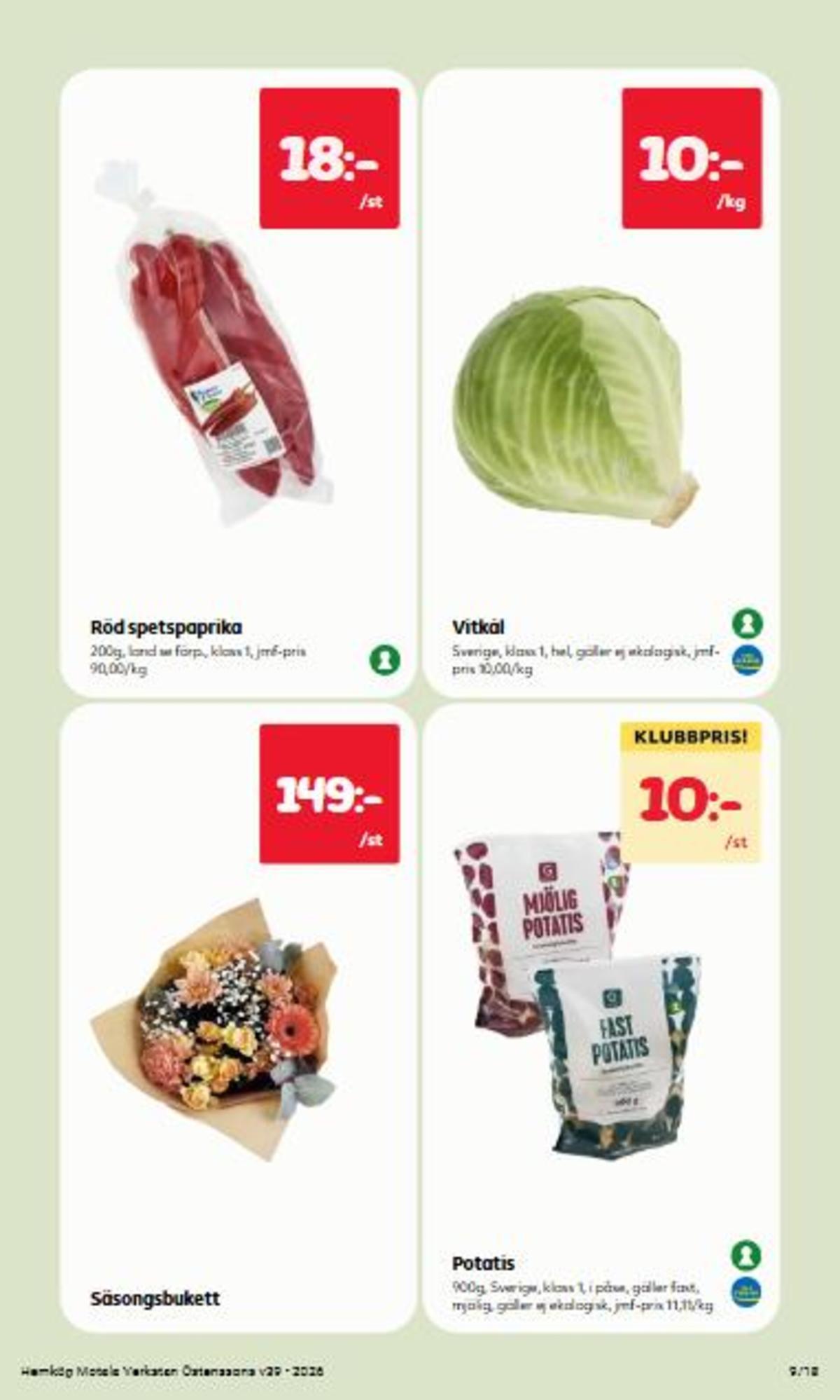 Hemköp reklamblad sida 9