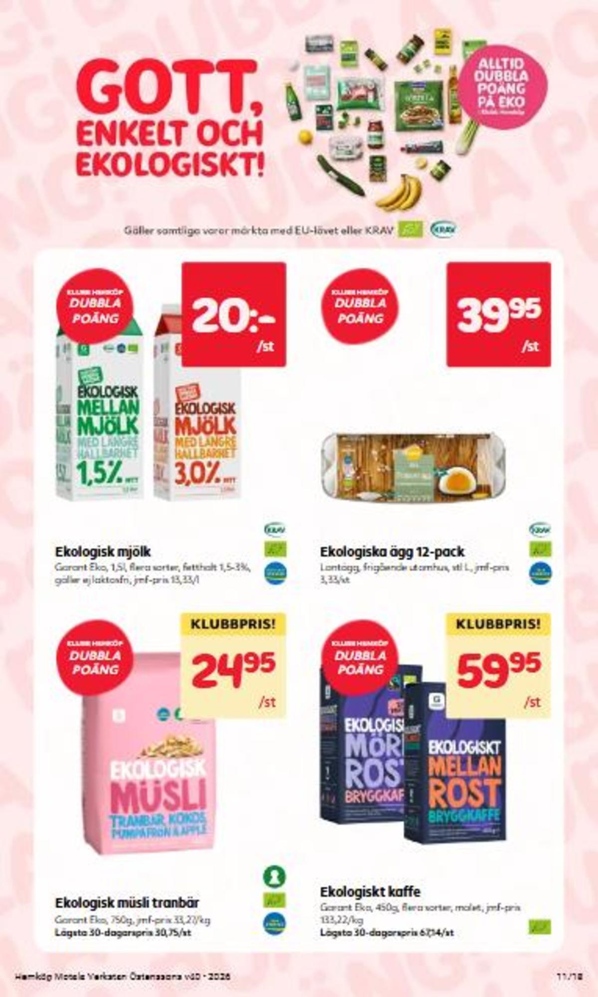 Hemköp denna veckas reklamblad sida 11