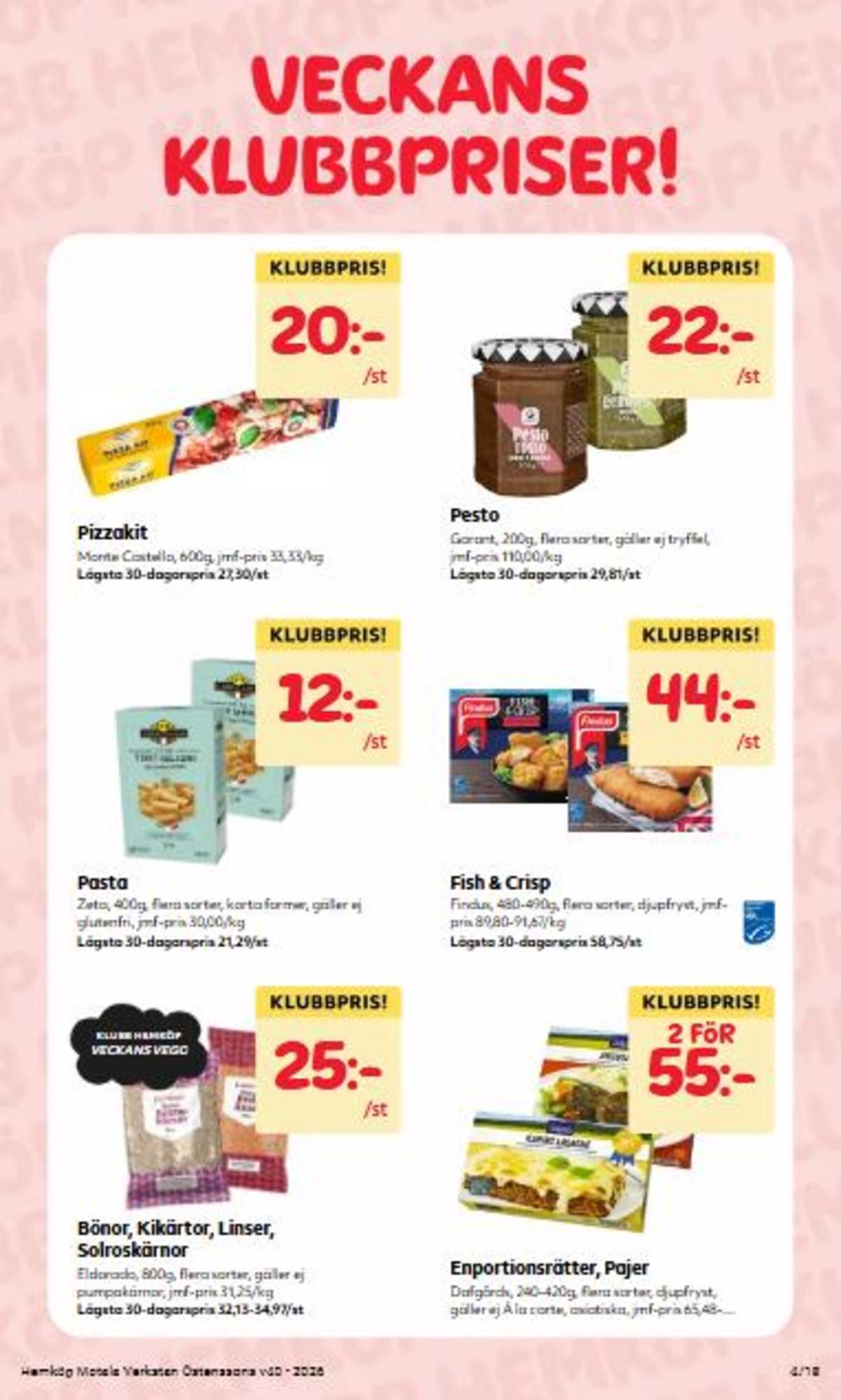Hemköp denna veckas reklamblad sida 4