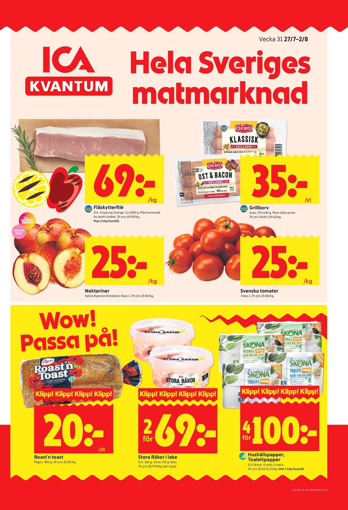 ICA Kvantum reklamblad