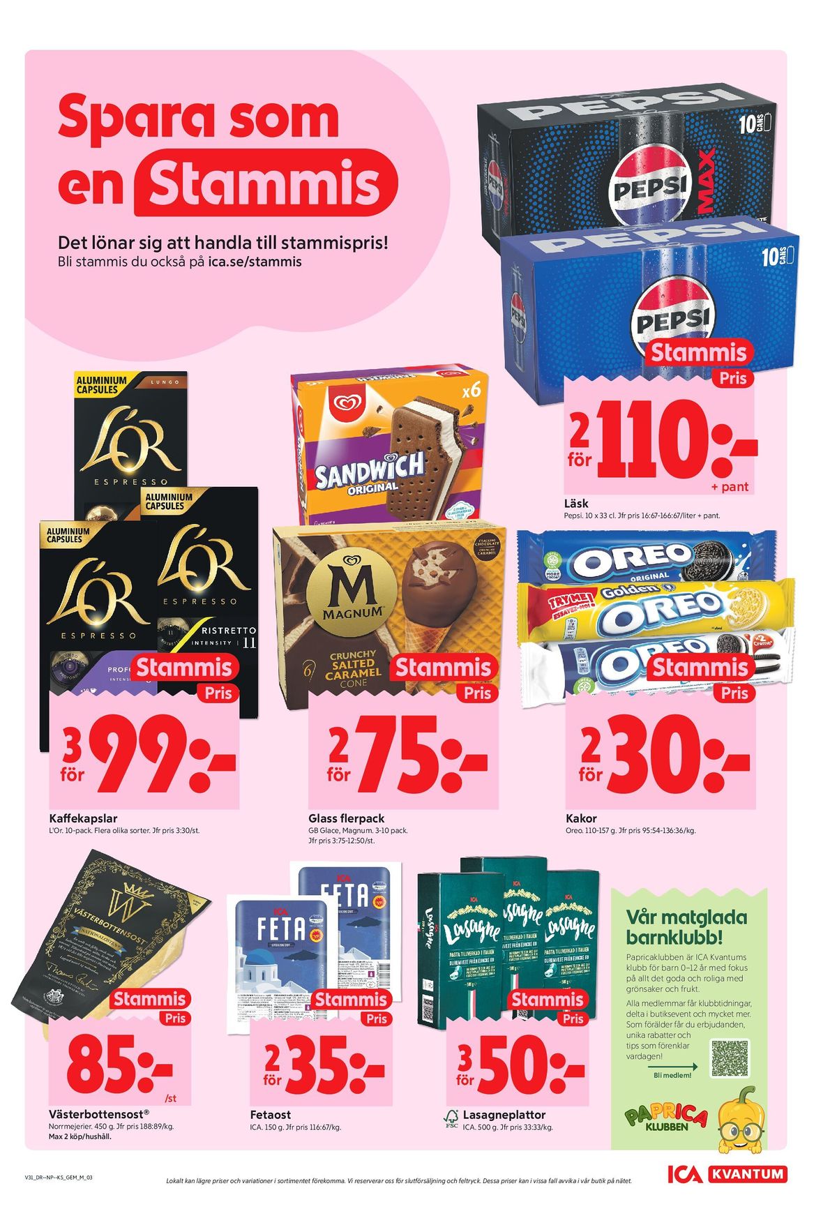 ICA Kvantum reklamblad sida 3