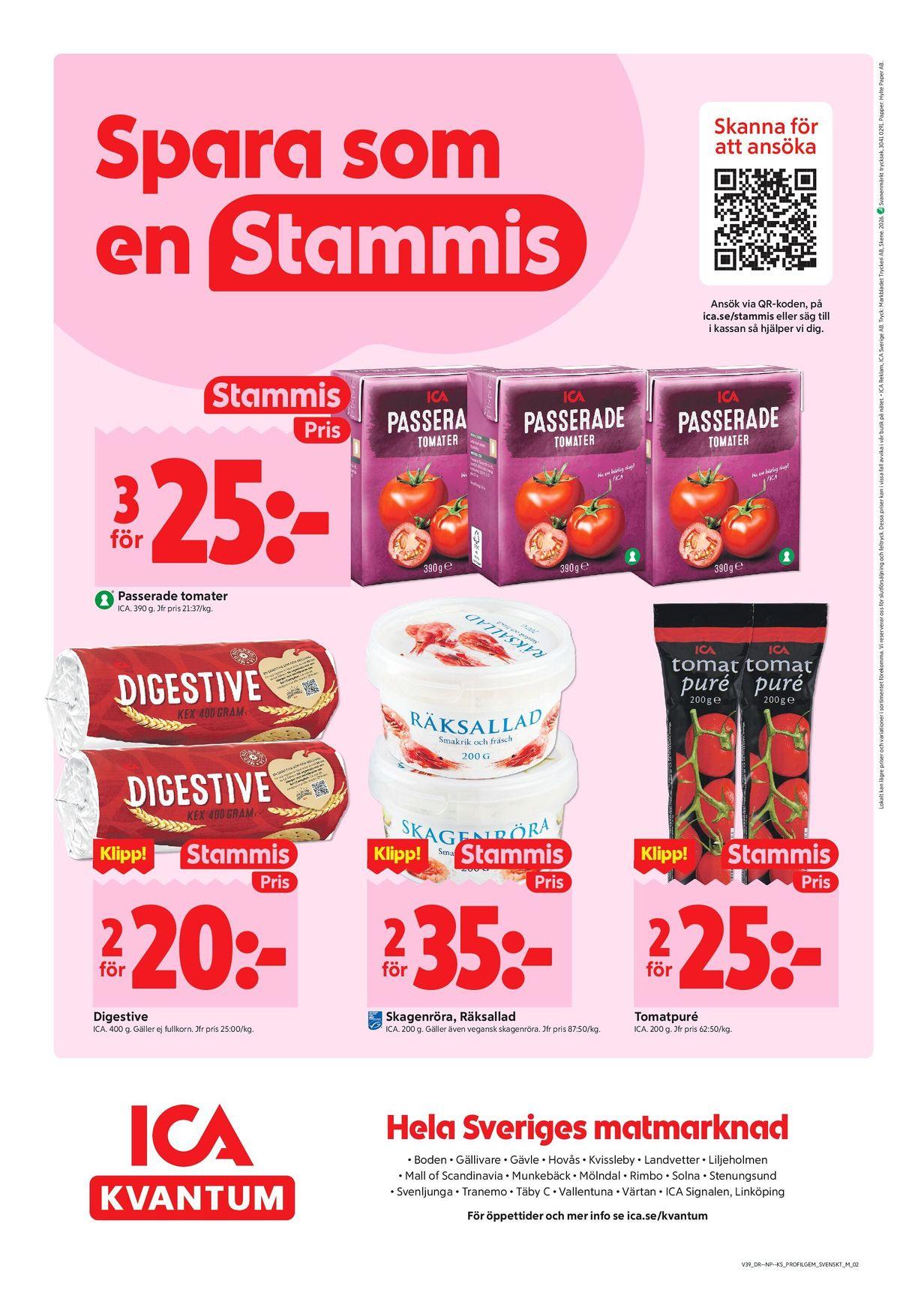 ICA Kvantum reklamblad sida 10