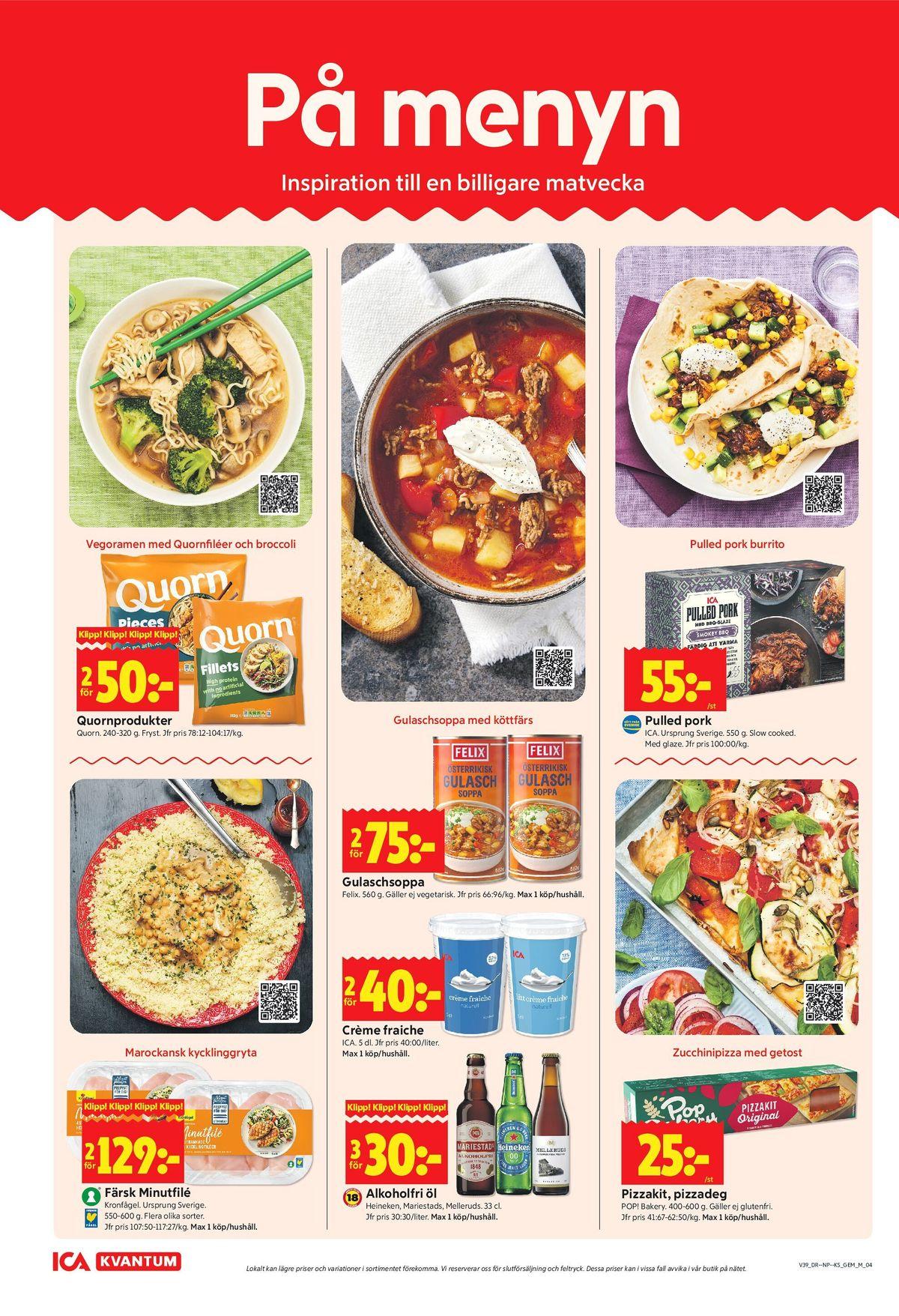 ICA Kvantum reklamblad sida 4