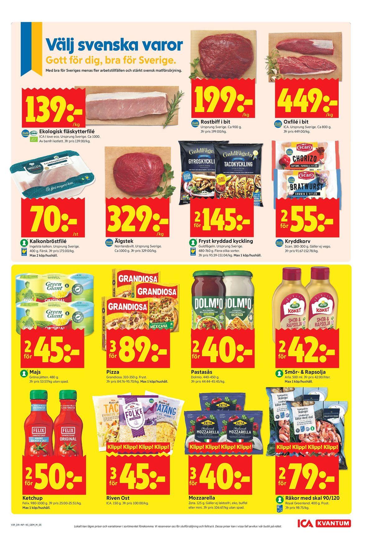 ICA Kvantum reklamblad sida 5