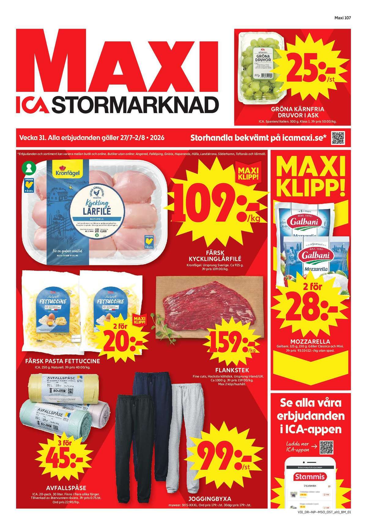 ICA Maxi reklamblad