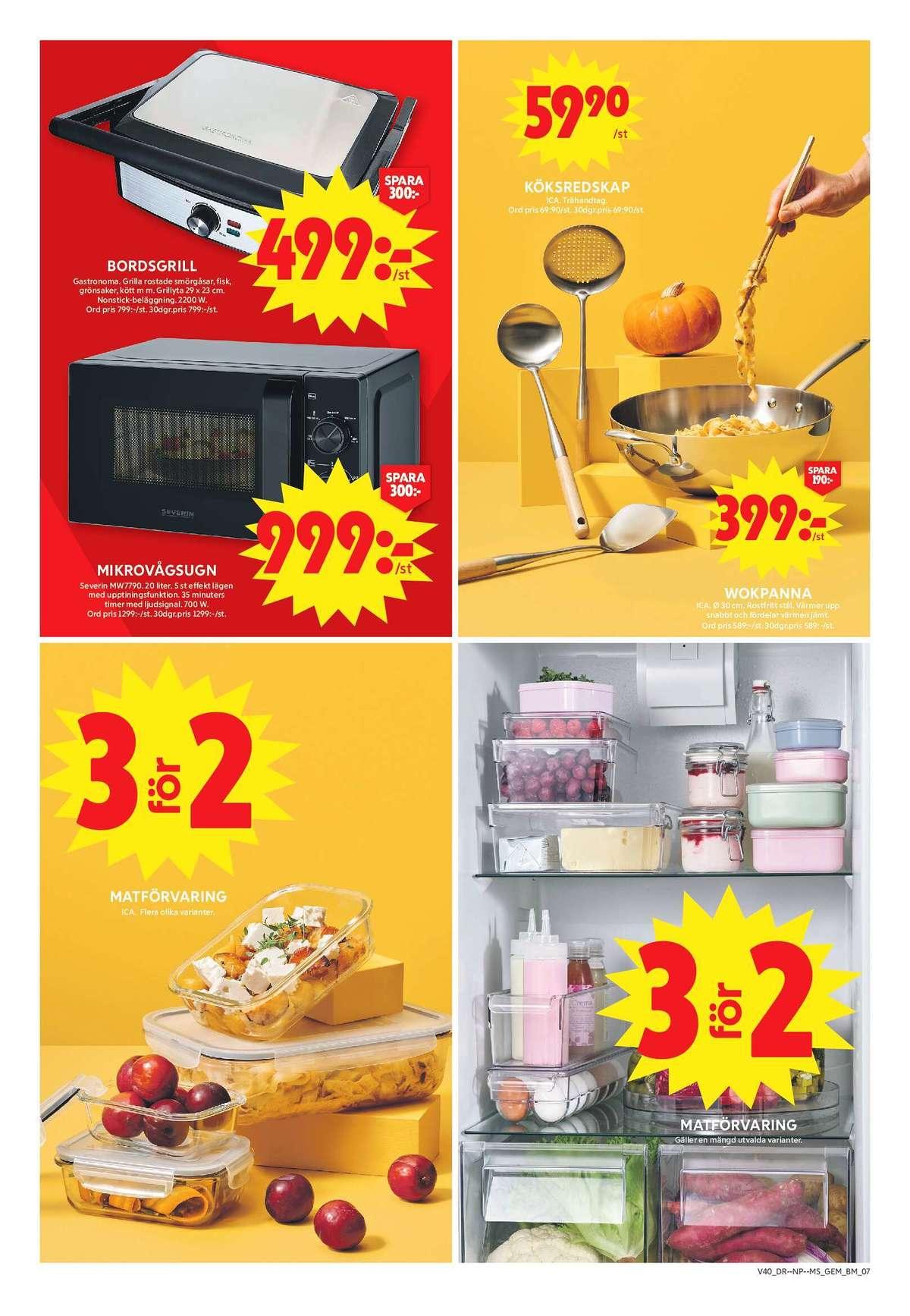 ICA Maxi erbjudande nästa vecka gäller till 4.10.2026 sida 11 ICA Maxi reklamblad nästa vecka sida 11
