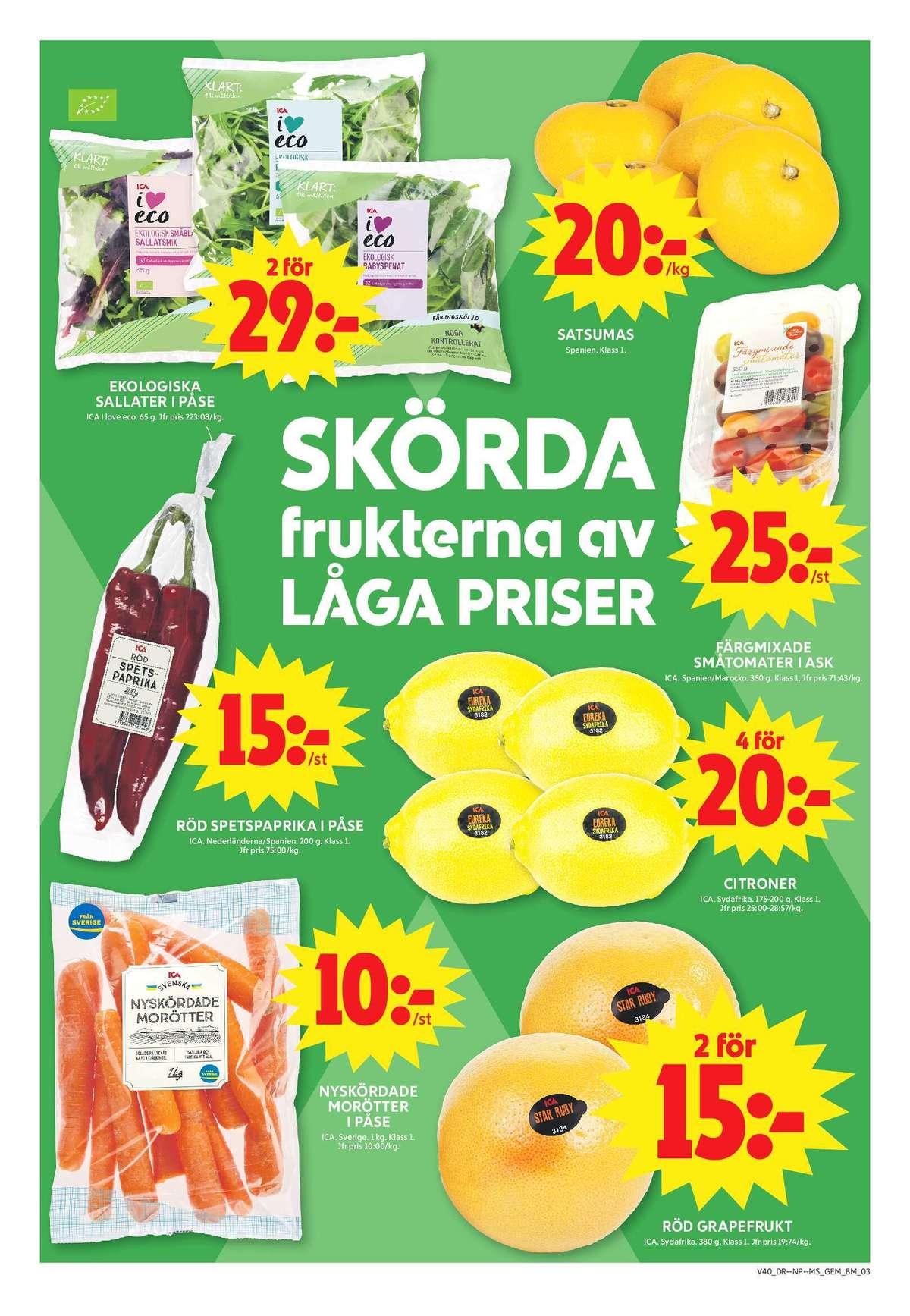 ICA Maxi reklamblad nästa vecka sida 3