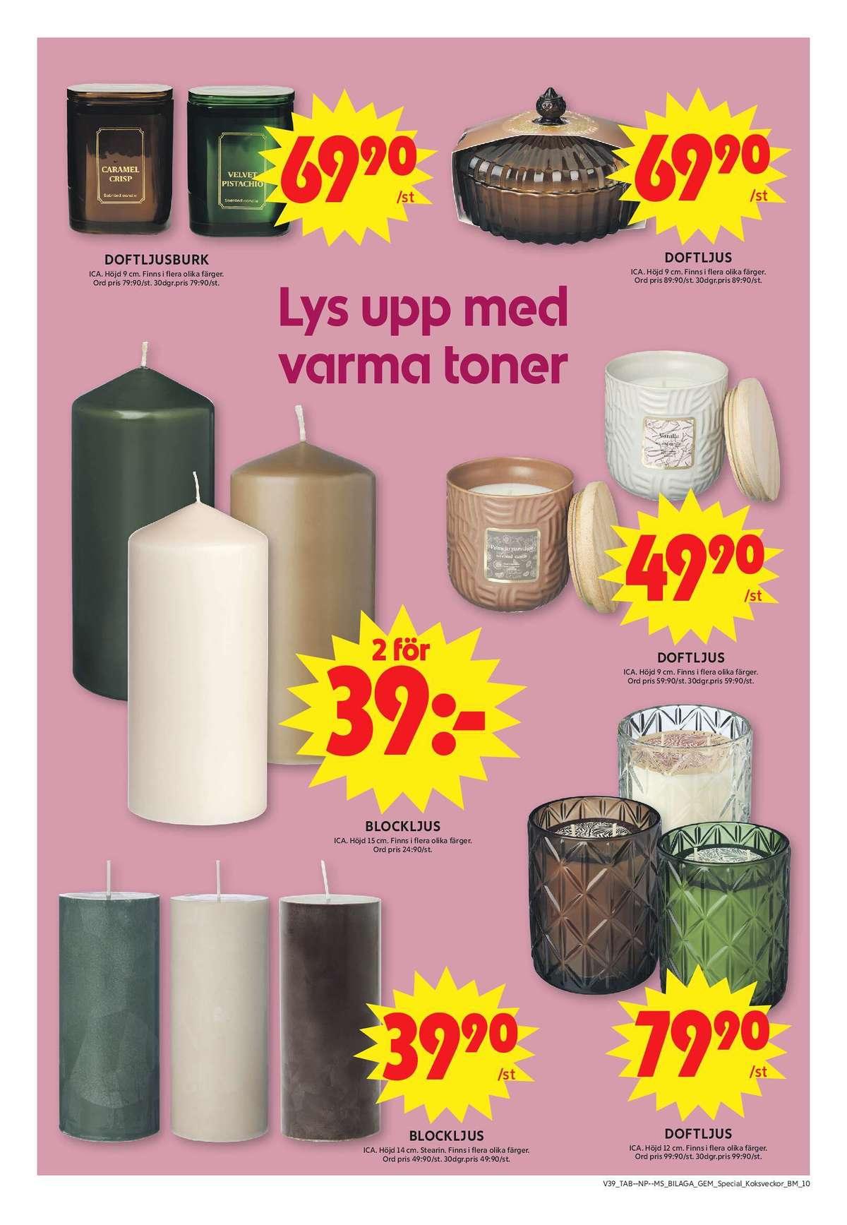 ICA Maxi veckans erbjudanden gäller till 27.9.2026 sida 30 ICA Maxi reklamblad sida 30