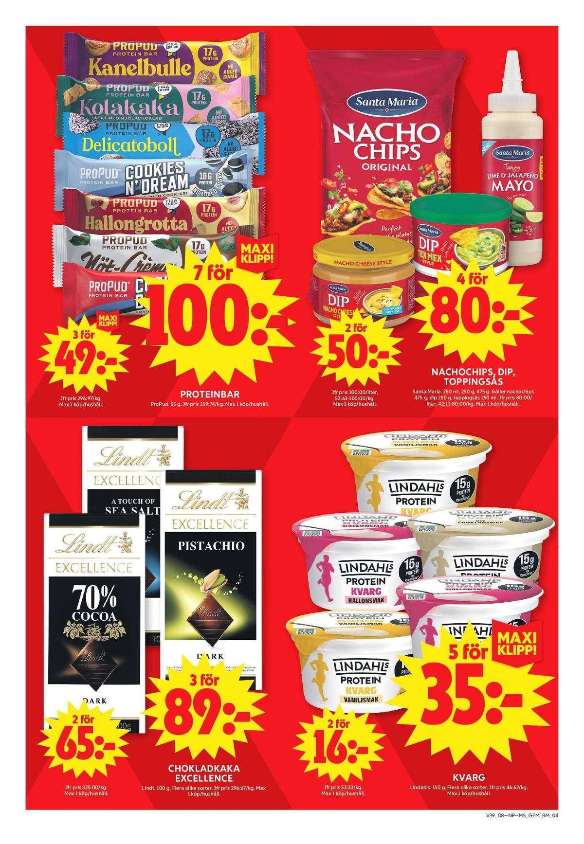 ICA Maxi reklamblad sida 4