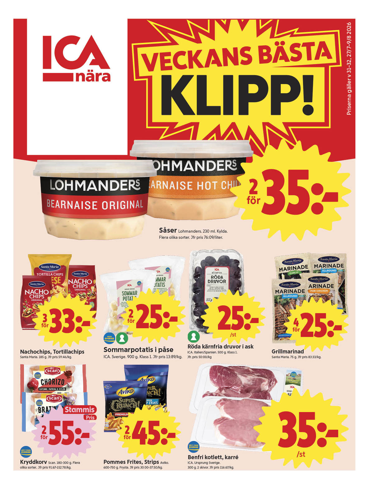 ICA Nära reklamblad