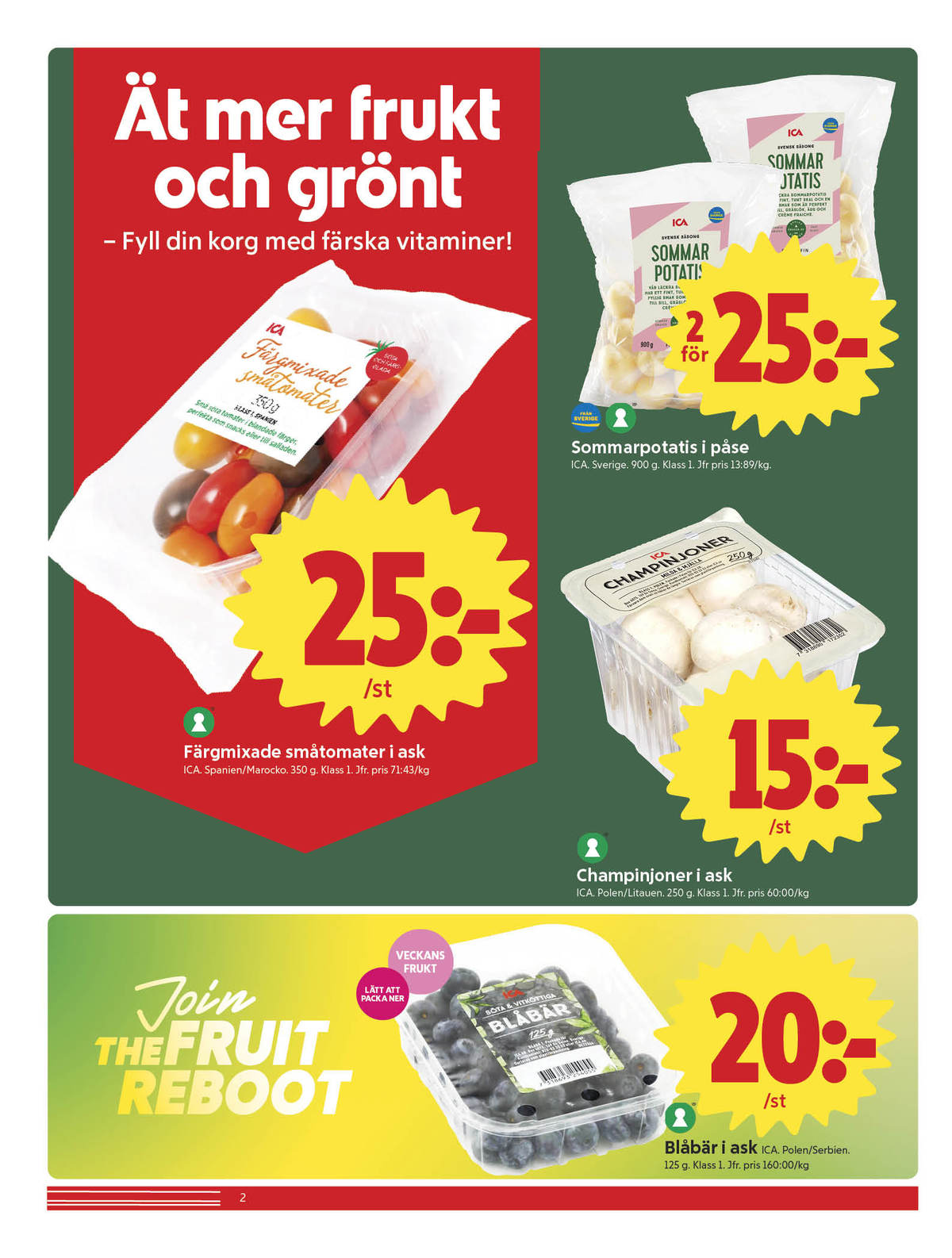 ICA Nära reklamblad sida 2