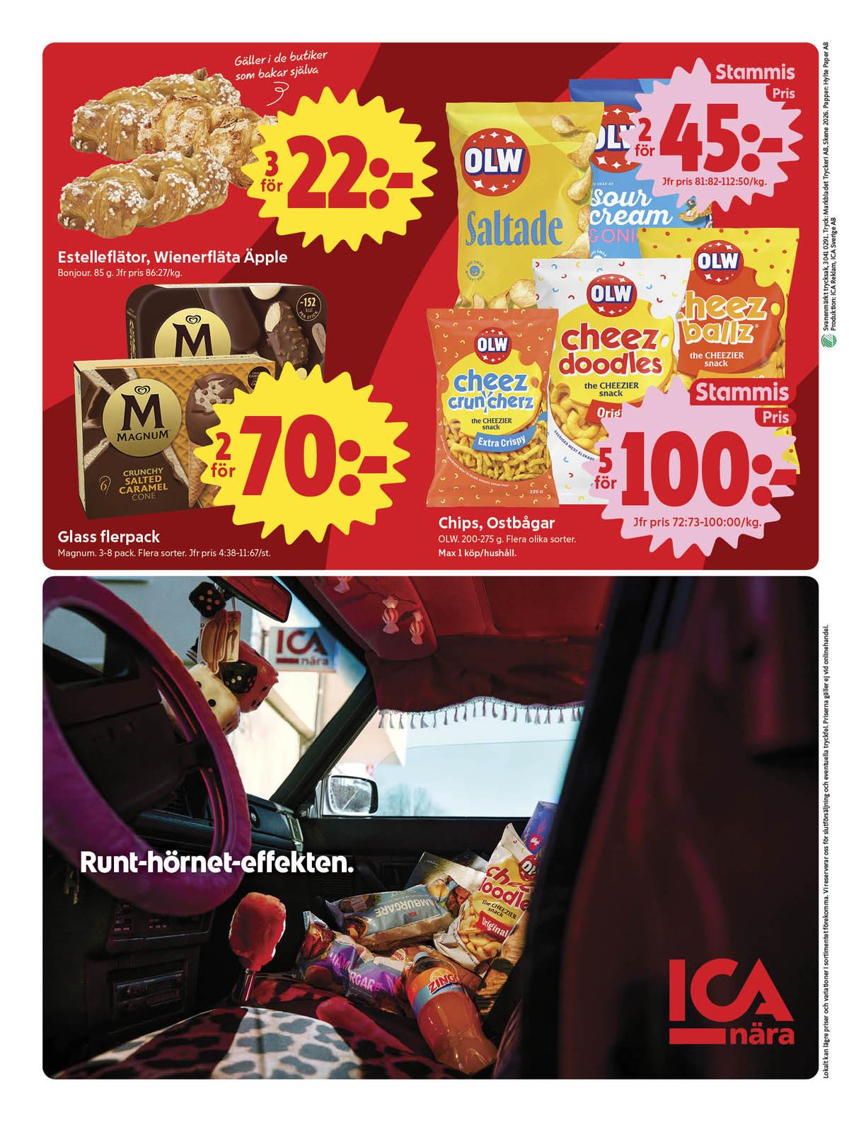 Butik ICA Nära reklamblad och erbjudande gäller till 27.9.2026 sida 8 ICA Nära reklamblad sida 8