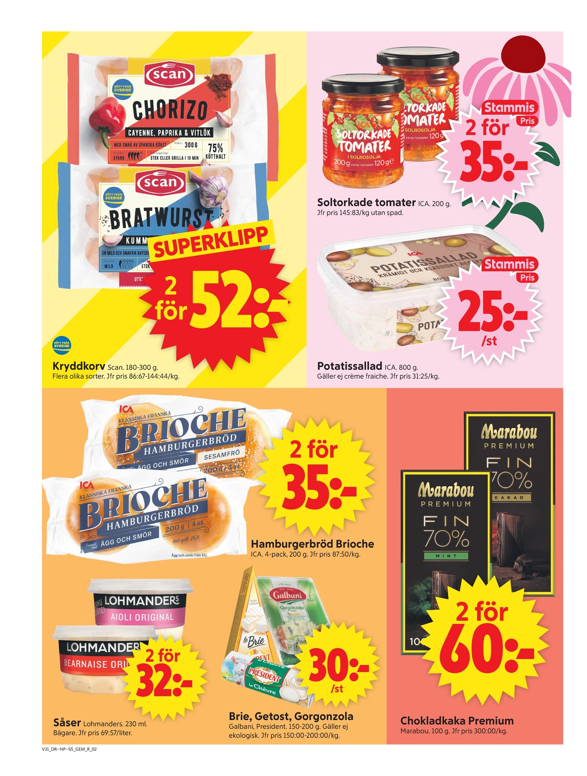 ICA Supermarket reklamblad sida 2