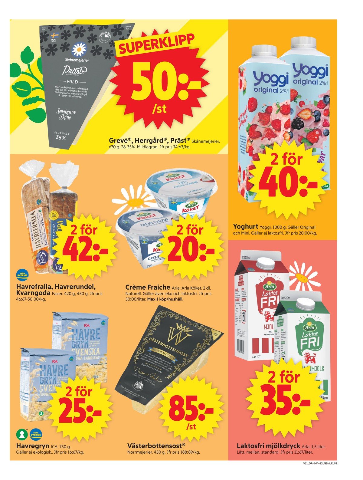ICA Supermarket reklamblad sida 3
