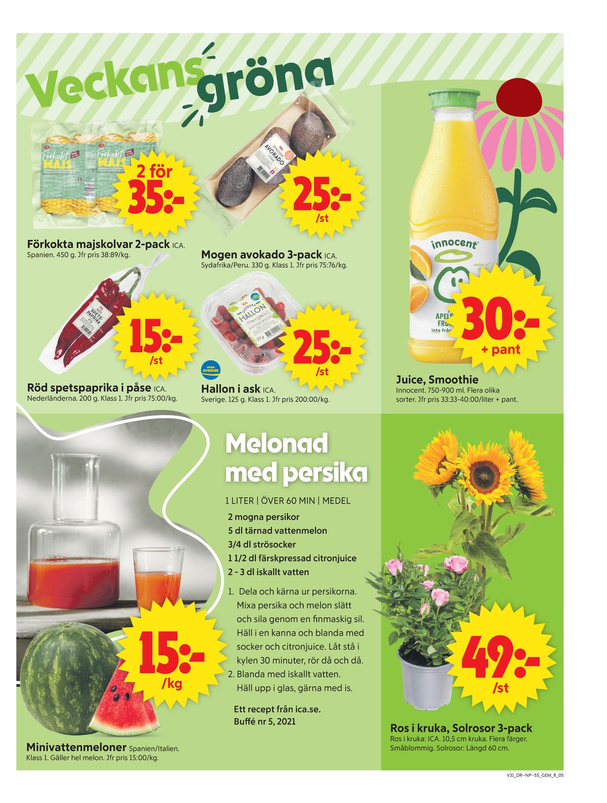 ICA Supermarket reklamblad sida 5