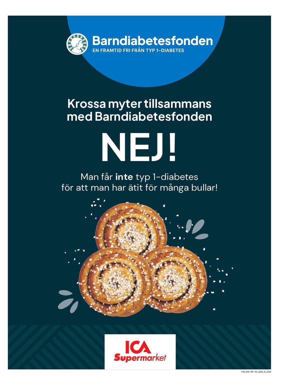 ICA Supermarket reklamblad nästa vecka sida 7