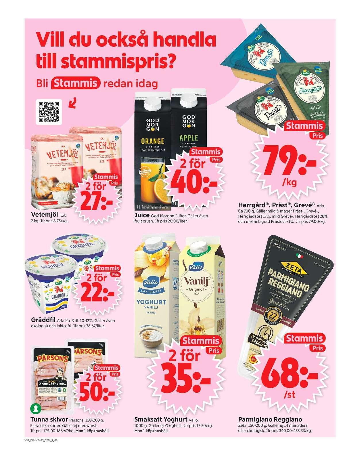 ICA Supermarket reklamblad sida 8